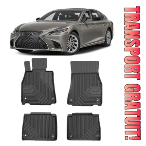 Lexus Ls III Din 2000 - 2006, Sedan , Set Covorase Auto Tip Tavita Premium 3D, din cauciuc