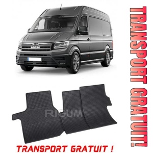 Man Tge fabricat din 2016 - Prezent, Truck, set covorase auto dedicate, din cauciuc 100% Premium - Transport Gratuit