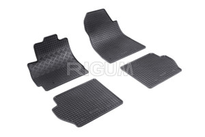 Mazda 2 II, Hatchback, fabricat din 09.2007 - 01.2015, set covorase auto dedicate, din cauciuc 100% Premium accesorii pentru autoturismul tau - masina v157576