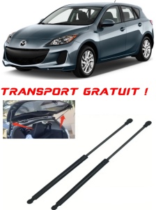 MAZDA 3 (BL) - Set 2 amortizoare pentru portbagaj / haion compatibil cu MAZDA 3 (BL) fabricat 2008 – 2014 accesorii pentru autoturismul tau - masina v27002