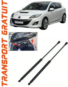 Mazda 3 Set 2 amortizoare pentru portbagaj / haion Krosno compatibil cu Mazda 3 Hatchback fabricat intre 2008-2014 accesorii pentru autoturismul tau - masina v89696