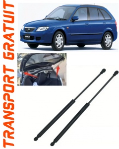 Mazda 323 F VI Set 2 amortizoare pentru portbagaj / haion Krosno compatibil cu Mazda 323 F VI Combi fabricat intre 1998-2004 accesorii pentru autoturismul tau - masina v88514