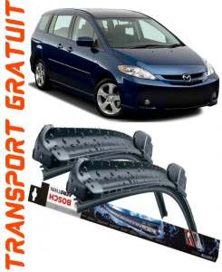 Mazda 5 Set 2 stergatoare parbriz Bosch Bosch Aerotwin compatibile cu Mazda 5 2005-2010 (65 cm / 40 cm) accesorii pentru autoturismul tau - masina v130192