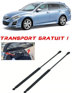 MAZDA 6 Estate (GH) - Set 2 amortizoare pentru portbagaj / haion compatibil cu MAZDA 6 Estate (GH) fabricat 2008 – 2013 accesorii pentru autoturismul tau - masina v27803