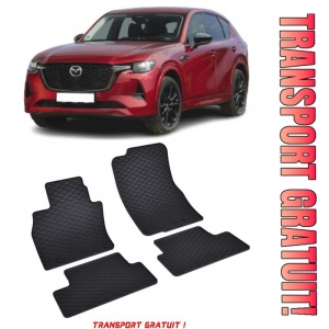 Mazda CX-60 fabricat din 08.2022 - Prezent, Suv, set covorase auto dedicate, din cauciuc 100% Premium - Transport Gratuit