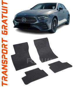 Mercedes A-Class W177 PhEV fabricat din 08.2019 - Prezent, Sedan, set covorase auto dedicate, din cauciuc 100% Premium accesorii pentru autoturismul tau - masina v150354