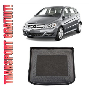 Mercedes B W245 Hatchback din 06.2005 - 10.2011 (Roata Rezerva Normala) *1 , Tavita Pentru Portbagaj Lux Premium Dedicata,