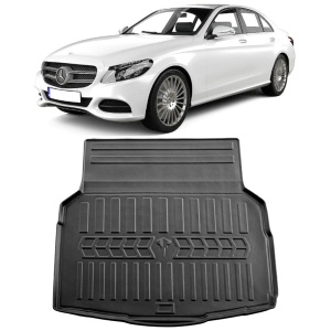 Mercedes Benz W205 C Sedan (2014-2021) Tavita Portbagaj Umbrella Modern Line dedicata pentru Mercedes Clasa C Transport Gratuit accesorii pentru autoturismul tau - masina v25491