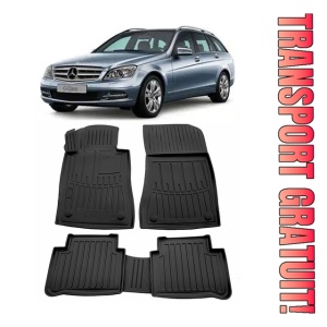 Mercedes Benz W211 E (2Wd) (2002-2009) Set covorase auto cauciuc G.Modern Line 3D