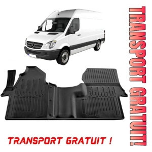 Mercedes Benz W906 Sprinter II (2006-2018) (1+2) Set covorase auto cauciuc G.Modern Line 3D transport gratuit