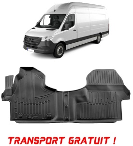 Mercedes Benz W907 Sprinter III (2018-) (1+2) Set covorase auto cauciuc G.Modern Line 3D transport gratuit accesorii pentru autoturismul tau - masina v50237