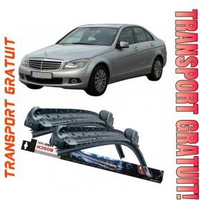 Mercedes C-Class Set 2 stergatoare parbriz Bosch Bosch Aerotwin compatibile cu Mercedes-Benz C-Class 2007-2014 (60 cm / 60 cm)