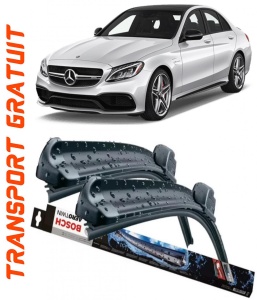 Mercedes C-Class Set 2 stergatoare parbriz Bosch Bosch Aerotwin compatibile cu Mercedes-Benz C-Class 2016-2018 (55 cm / 55 cm) accesorii pentru autoturismul tau - masina v130895