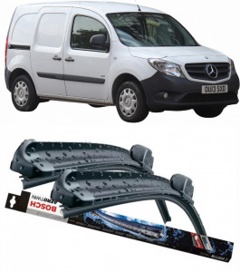 Mercedes Citan Set 2 stergatoare parbriz Bosch Bosch Aerotwin compatibile cu Mercedes-Benz Citan 2012-2021 (55 cm / 53 cm) accesorii pentru autoturismul tau - masina v130037