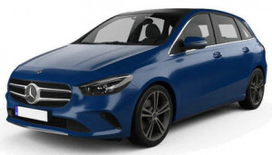 Mercedes Clasa B W247, Van, fabricat din 01.2019 - Prezent, set covorase auto dedicate, din cauciuc 100% Premium accesorii pentru autoturismul tau - masina v154726