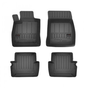 Mercedes Clasa C W203, Sedan, Din 2001 - 03.2007 , Set Covorase Auto Tip Tavita Premium 3D, din cauciuc accesorii pentru autoturismul tau - masina v174694