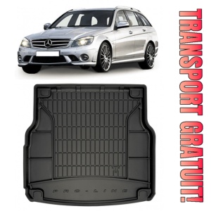 Mercedes clasa C W204 Combi din 12.2007 - 09.2014 *3, Tavita Pentru Portbagaj Lux Premium Dedicata,