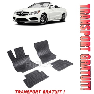 Mercedes Clasa E W212, Coupe, fabricat din 02.2009 - 11.2016, set covorase auto dedicate, din cauciuc 100% Premium - Transport Gratuit