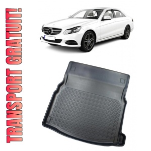 Mercedes clasa E W213 Sedan din 04.2016 - Prezent, Tavita Pentru Portbagaj Lux Premium Dedicata, Bancheta Rabatabila *2