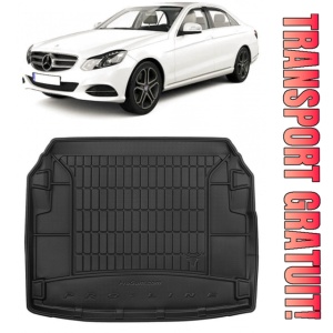 Mercedes E W212 Sedan din 03.2009 - 2016 (Fara Elemente din Plastic In Portbagaj - V1) *2 , Tavita Pentru Portbagaj Lux Premium Dedicata,