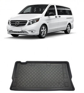 Mercedes Evito W447 Van din 10.2020 - Prezent, Tavita Pentru Portbagaj Lux Premium Dedicata, Ampatament Lung In Spatele Randului 3 *1 accesorii pentru autoturismul tau - masina v202927