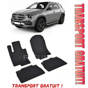 Mercedes Gl II X166, Suv, fabricat din 11.2012 - 2015, set covorase auto dedicate, din cauciuc 100% Premium - Transport Gratuit