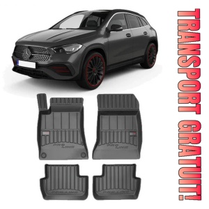 Mercedes Gla X156, Suv, Din 03.2014 - 11.2019 , Set Covorase Auto Tip Tavita Premium 3D, din cauciuc
