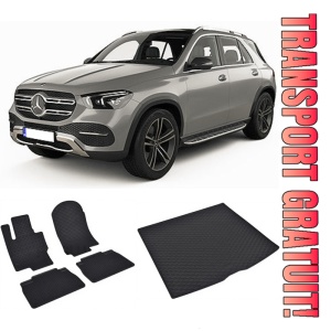 Mercedes GLE Set Covorase + tavita portbagaj auto Mercedes GLE II W167 fabricatie 11.2018 - prezent, caroserie suv, 5 locuri