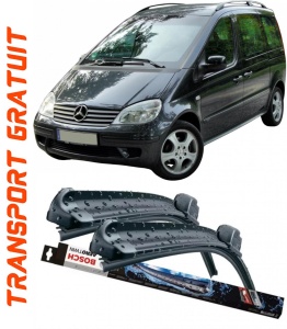 Mercedes Vaneo Set 2 stergatoare parbriz Bosch Bosch Aerotwin 65 cm/57.5 cm compatibile cu Mercedes-Benz Vaneo (414) din 2002-2005 (65 cm / 57.5 cm) accesorii pentru autoturismul tau - masina v126237