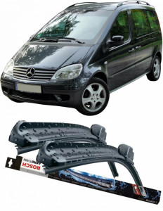 Mercedes Vaneo Set 2 stergatoare parbriz Bosch Bosch Aerotwin compatibile cu Mercedes-Benz Vaneo 2002-2005 (65 cm / 57.5 cm) accesorii pentru autoturismul tau - masina v133295
