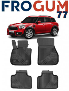 Mini Countryman II Din 02.2017 - Prezent, Suv , Set Covorase Auto Tip Tavita Premium 3D, din cauciuc accesorii pentru autoturismul tau - masina v163870