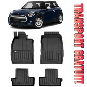 Mini One I Din 2001 - 10.2006, Hatchback , Set Covorase Auto Tip Tavita Premium 3D, din cauciuc
