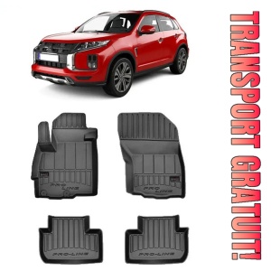 Mitsubishi Asx Din 2010 - Prezent , Set Covorase Auto Tip Tavita Premium 3D, din cauciuc