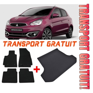 Mitsubishi Space Set Covorase + tavita portbagaj auto Mitsubishi Space Star Facelift II fabricatie 12.2019 - prezent, caroserie hatchback