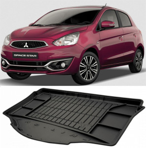 Mitsubishi Space Star Facelift Van din 2017 - 11.2019, Tavita Pentru Portbagaj Lux Premium Dedicata, Portbagaj Inferior *1 accesorii pentru autoturismul tau - masina v186714