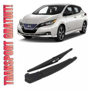 Nissan Leaf Brat stergator pentru luneta spate cu lamela 310 mm, compatibil cu Nissan Leaf Hatchback fabricat intre 2019, calitate extra