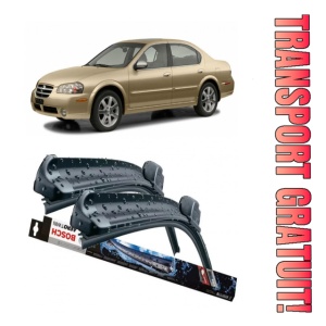Nissan Maxima Set 2 stergatoare parbriz Bosch Bosch Aerotwin compatibile cu Nissan Maxima 2003 (65 cm / 40 cm)