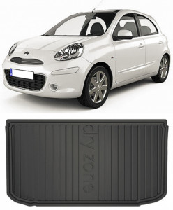 Nissan Micra K13 din 2010 - 05.2013 Hatchback *1 , Tavita Pentru Portbagaj Lux Premium Dedicata, accesorii pentru autoturismul tau - masina v182608