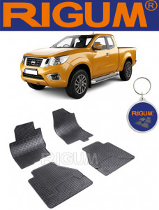 Nissan Navara, Pick-Up, fabricat din 2010 - 2015, set covorase auto dedicate, din cauciuc 100% Premium accesorii pentru autoturismul tau - masina v160282