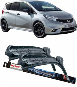 Nissan Note Set 2 stergatoare parbriz Bosch Bosch Aerotwin 60 cm/34 cm compatibile cu Nissan Note (E12) din 2012-2016 (60 cm / 34 cm) accesorii pentru autoturismul tau - masina v136066