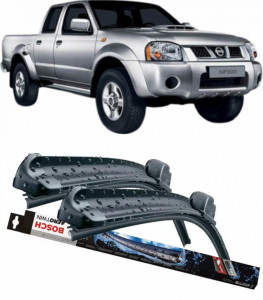 Nissan Np300 Set 2 stergatoare parbriz Bosch Bosch Aerotwin 60 cm/45 cm compatibile cu Nissan Np300 Navara (D40) din 2005 (60 cm / 45 cm) accesorii pentru autoturismul tau - masina v127003