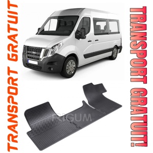 Nissan Nv400 fabricat din 01.2010 - 02.2019, Van, set covorase auto dedicate, din cauciuc 100% Premium