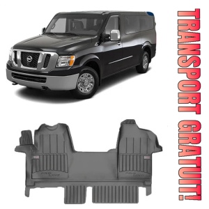 Nissan Nv400, Van, Din 01.2010 - 02.2019 , Set Covorase Auto Tip Tavita Premium 3D, din cauciuc