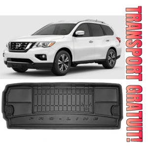 Nissan Pathfinder Suv din 2005 - 2013, Tavita Pentru Portbagaj Lux Premium Dedicata, Rand 3 Ridicat *1