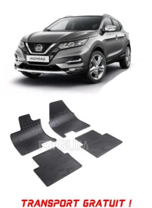 Nissan Qashqai +2, Suv, fabricat din 10.2008 - 01.2014, set covorase auto dedicate, din cauciuc 100% Premium - Transport Gratuit accesorii pentru autoturismul tau - masina v38653
