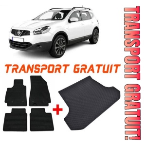 Nissan Qashqai II din 02.2014 - 05.2021 Suv Portbagaj Superior Si Portbagaj Inferior *1, Set Covorase + tavita portbagaj auto