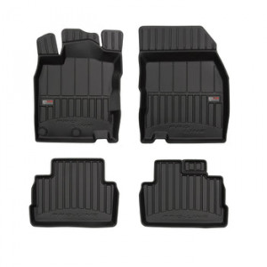 Nissan Qashqai II, Suv, Din 02.2014 - 05.2021 , Set Covorase Auto Tip Tavita Premium 3D, din cauciuc accesorii pentru autoturismul tau - masina v171246