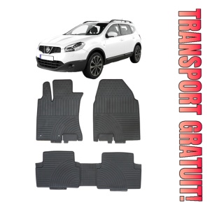 Nissan Qashqai J10 (2006-2013) Set 5 covorase auto cauciuc Exclusive Line