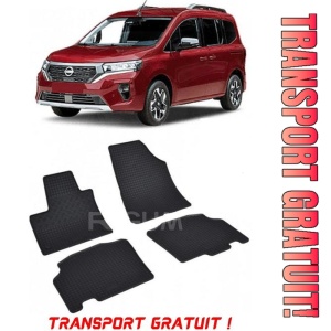 Nissan Townstar Combi fabricat din 01.2022 - Prezent, Van, set covorase auto dedicate, din cauciuc 100% Premium - Transport Gratuit