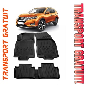 Nissan X-Trail (T32) (2014-2020) Set covorase auto cauciuc G.Modern Line 3D